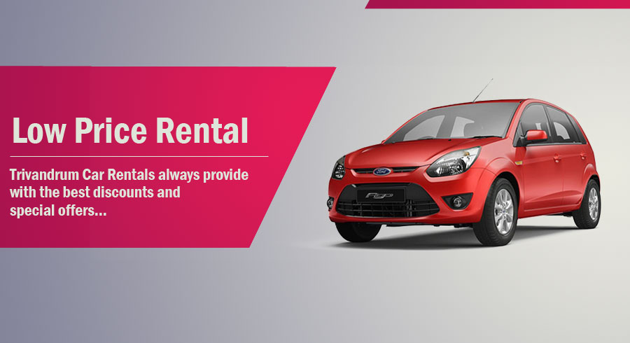 Low price car rental in trivandrum